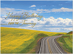 Have a special birthday and many happy adventures in the year ahead. Enjoy the Journey A1624U-X